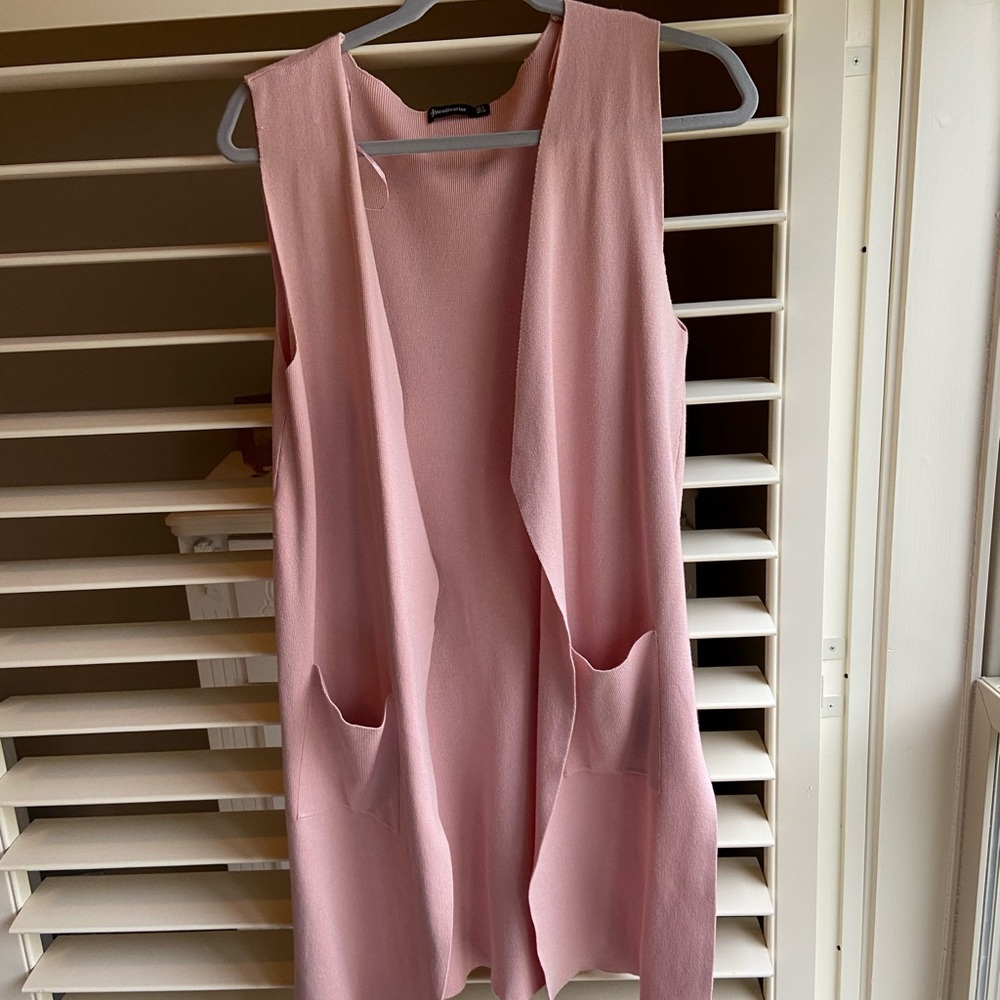 Cardigan sleeveless